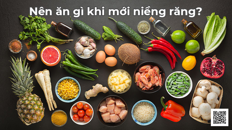 Nên ăn gì khi mới niềng răng?