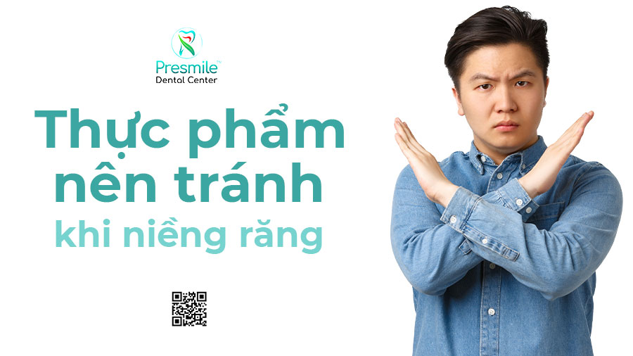 Những thức phẩm nên tránh khi vừa niềng răng