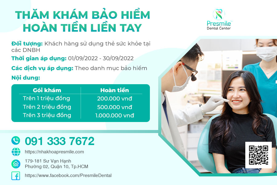 CTKM Mừng 2/9 - Thăm Khám Bảo Hiểm Hoàn Tiền Liền Tay Ngay 1 Triệu Đồng